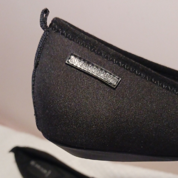 Elegant Anne Klein ⚜️ Flex Black Slip On Flats 10 - Picture 11 of 15